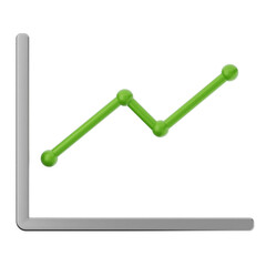 3d chart diagram graph statistic infographic element