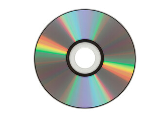 Isolated Compact Disc, Digital Data Storage Medium for Audio, Video, and Computer Files