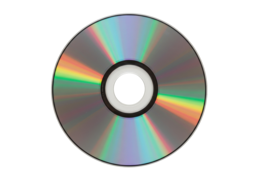 Isolated Compact Disc, Digital Data Storage Medium for Audio, Video, and Computer Files