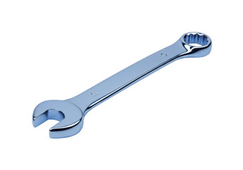 Isolated combination wrench, construction tool with open-end and box-end, maintenance, repair