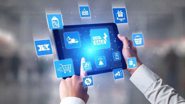 Flash sale icons show ecommerce, flash sale discount, and digital promotion. Flash sale drives customer shopping, flash sale marketing, and conversion growth. Gist