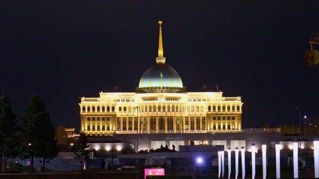 18 October 2025, Akorda Residence,, Nurzhol Boulevard (Green Water Boulevard), Astana City (Nur-Sultan), Kazakhstan
