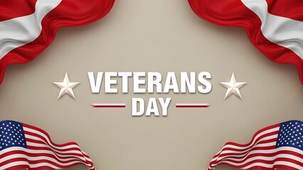 Show your patriotic support with this Veterans Day graphic tribute