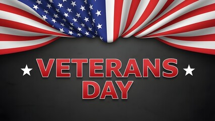 Remember our veterans this Veterans Day with this patriotic design