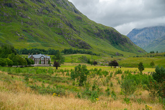 House from James Bond, Skyfall in Glen Etive, Scotland