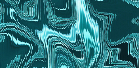 Dynamic turquoise waves abstract background for modern website designs and technology presentations, a vibrant and cool design with fluid motion