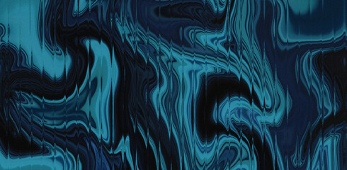 Elegant turquoise and navy blue abstract fluid art background for modern design projects, adding a touch of sophistication and depth to your creative work