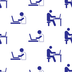 distant work seamless pattern isolated on transparent background.