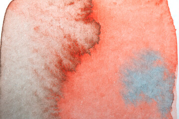 Fototapeta premium A Colourful Watercolour Paint Brush Stroke for Background