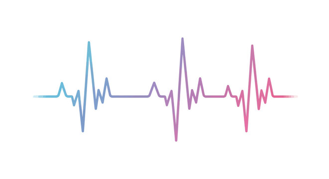 Abstract colorful waveform visualization illustrating dynamic sound patterns