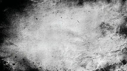 Gritty monochrome grunge texture background with rough distressed surface Vector, illustration