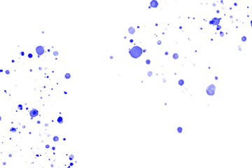 Blue dot pattern over transparent backdrop design element decoration bubbles style