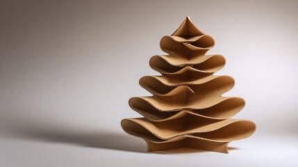 Unique cardboard tree art