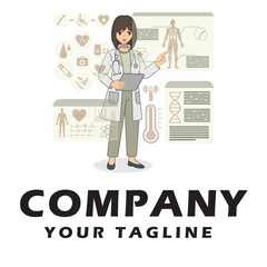 Future Health & Biotech illustration vector
