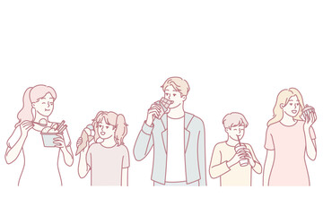 people record joyful family gatherings, various ages capturing memories through smartphones today, different generations documenting special moments with digital devices now