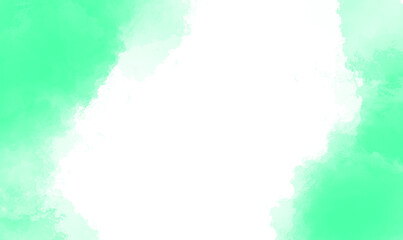 Obraz premium Abstract bright green and white gradient background with soft blurry edges
