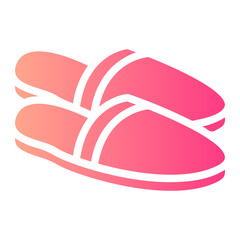 slipper gradient icon