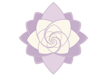 Sacred Geometry Lotus Blossom