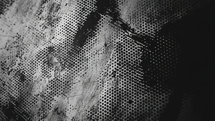 Video A person skateboarding in a black and white