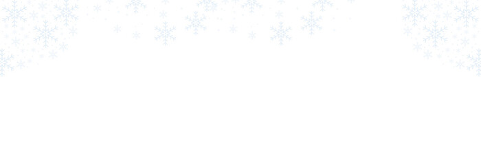 winter Icy snow frost snowflake crystal Christmas background isolated on png transparent for holiday design 