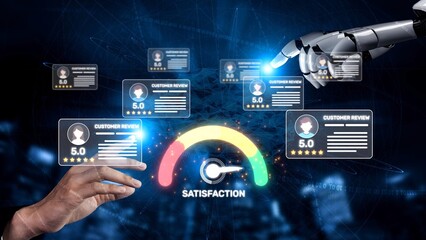 Customer experience review analysis, customer satisfaction improvement, feedback data evaluation,...
