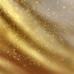 Golden Confetti Motion Blur Creating Smooth Gradient Effect
