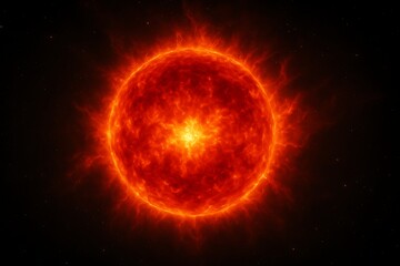 Obraz premium A visually stunning and high-contrast image of a supernova in a distant galaxy.