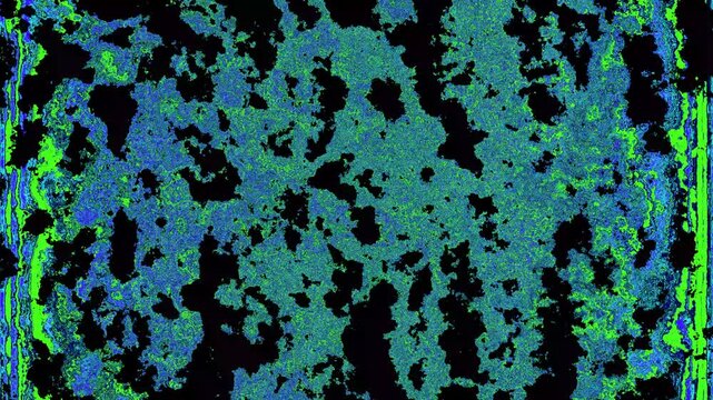 green paint background