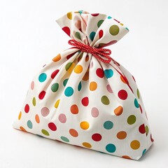 gift bag with ribbon