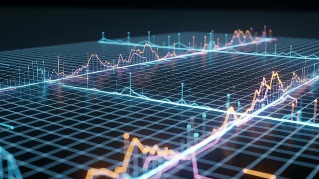 Dynamic Data Visualization - Exploring Trends and Patterns in Financial Markets. - Powered by Adobe