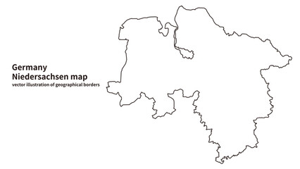 Niedersachsen Map – Detailed Map of Lower Saxony, Germany