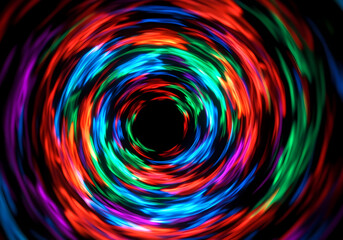 虹色　レインボーのトンネル　エフェクト　パチンコ　パチスロ