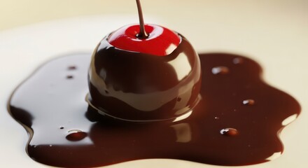 Chocolate Covered Cherry Dessert Drizzle Indulgence.