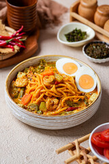 Traditional Indonesian Mie Gomak – Batak Spicy Coconut Noodle Dish