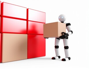  The introduction of AI and robots, Infrastructure advances, between AI and robot technology, carrying a cargo, through sensors or human input,
