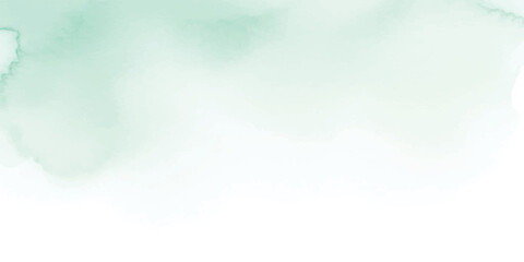 Abstract watercolor background texture soft green wash on white paper perfect for design elements and backgrounds