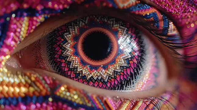 Prepare to have your senses shattered as this psychedelic video unleashes a barrage of mindaltering visuals and auditory delights.