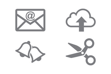 Essential Web and App UI Vector Icons Collection