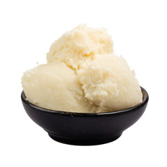 Tuwo shinkafa in bowl