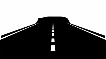 Endless road ahead: Journey to success and new horizons, a route to explore, a highway to travel, find your way on the open road of opportunity