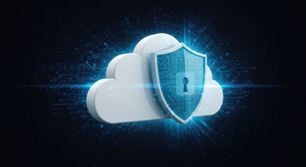 Secure cloud storage with advanced data encryption for business or personal use, ensuring safety and privacy of your valuable information with modern technology