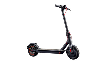 Kick Scooter isolated on transparent background