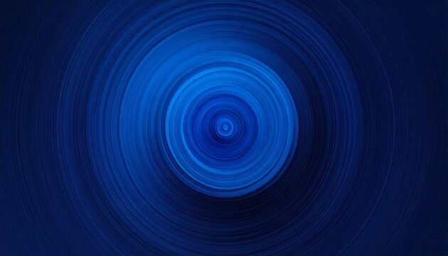 Concentric blue circles radiating from a central point, forming a hypnotic abstract gradient pattern. - Powered by Adobe