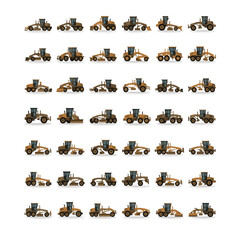 Minimalist Abstract Geometric Vector Design with Modern Lines and Shapes for Icon Set and Illustration Projects