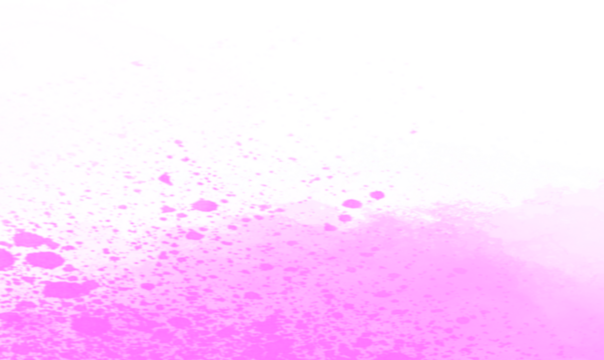 A vibrant abstract background featuring pink watercolor splatters and a textured pattern resembling bubbles against a clean white space. - Powered by Adobe