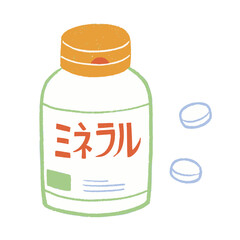 ミネラルのサプリメント