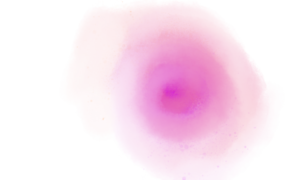 Abstract pink and purple gradient swirl on white background