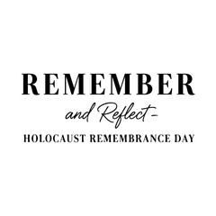 Fototapeta premium Holocaust remembrance day