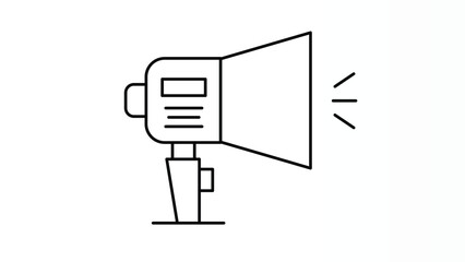 Marketing Megaphone for Digital Promotion, Announcement, and Advertising Strategy