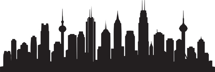 illustration of a city skyline